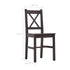 Maison Madeleine -  9 Piece Dining Set Pinewood Dark Brown
